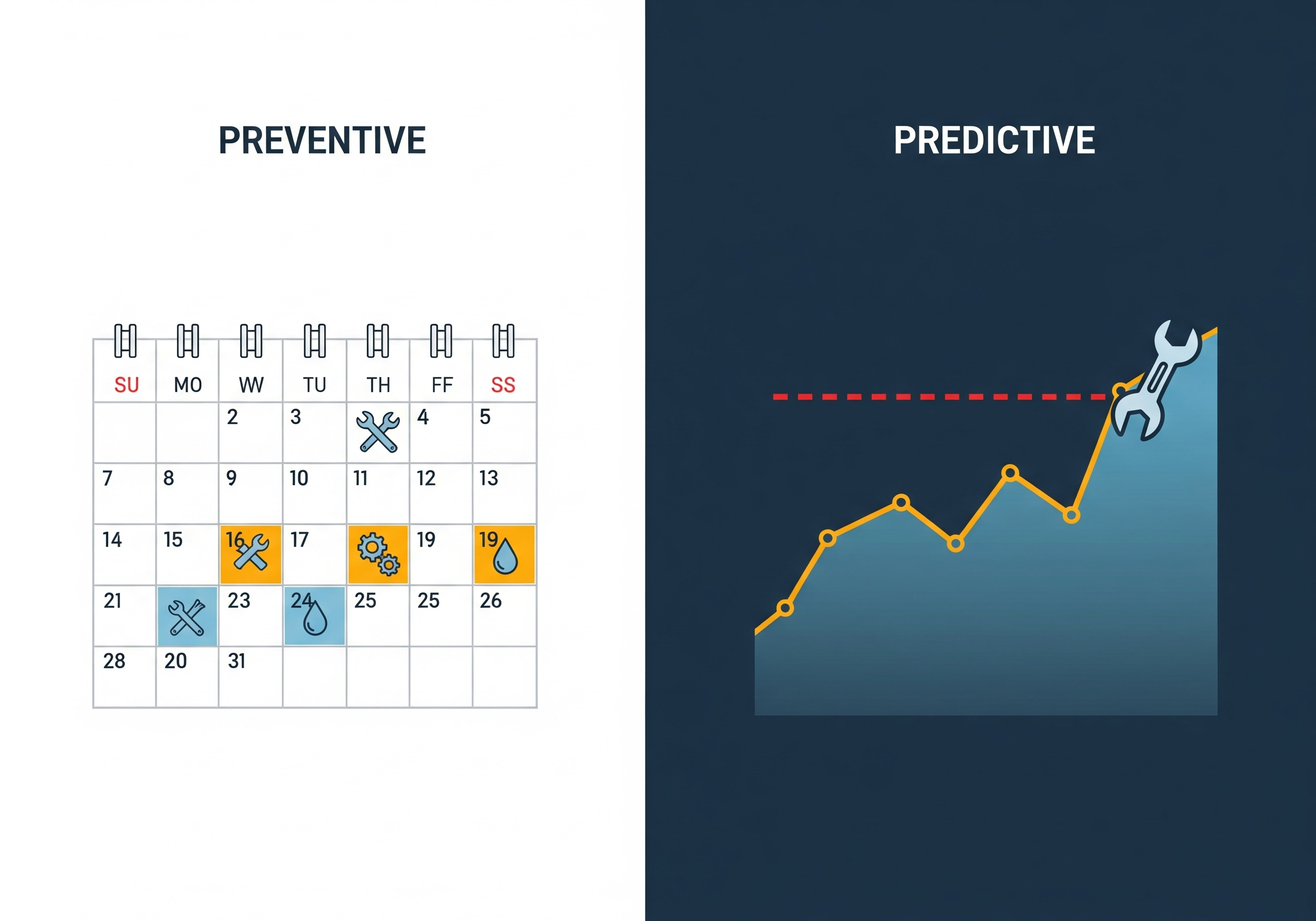 Predictive vs Preventive Maintenance