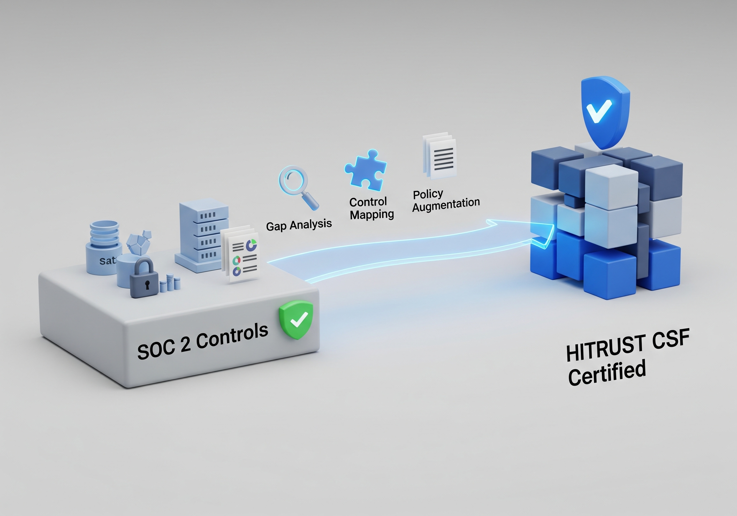 SOC 2 to HITRUST Path